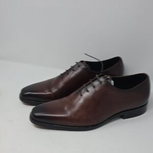Gifenne Shoemakers Classic Brown Leather Men's Shoes Size 9.5